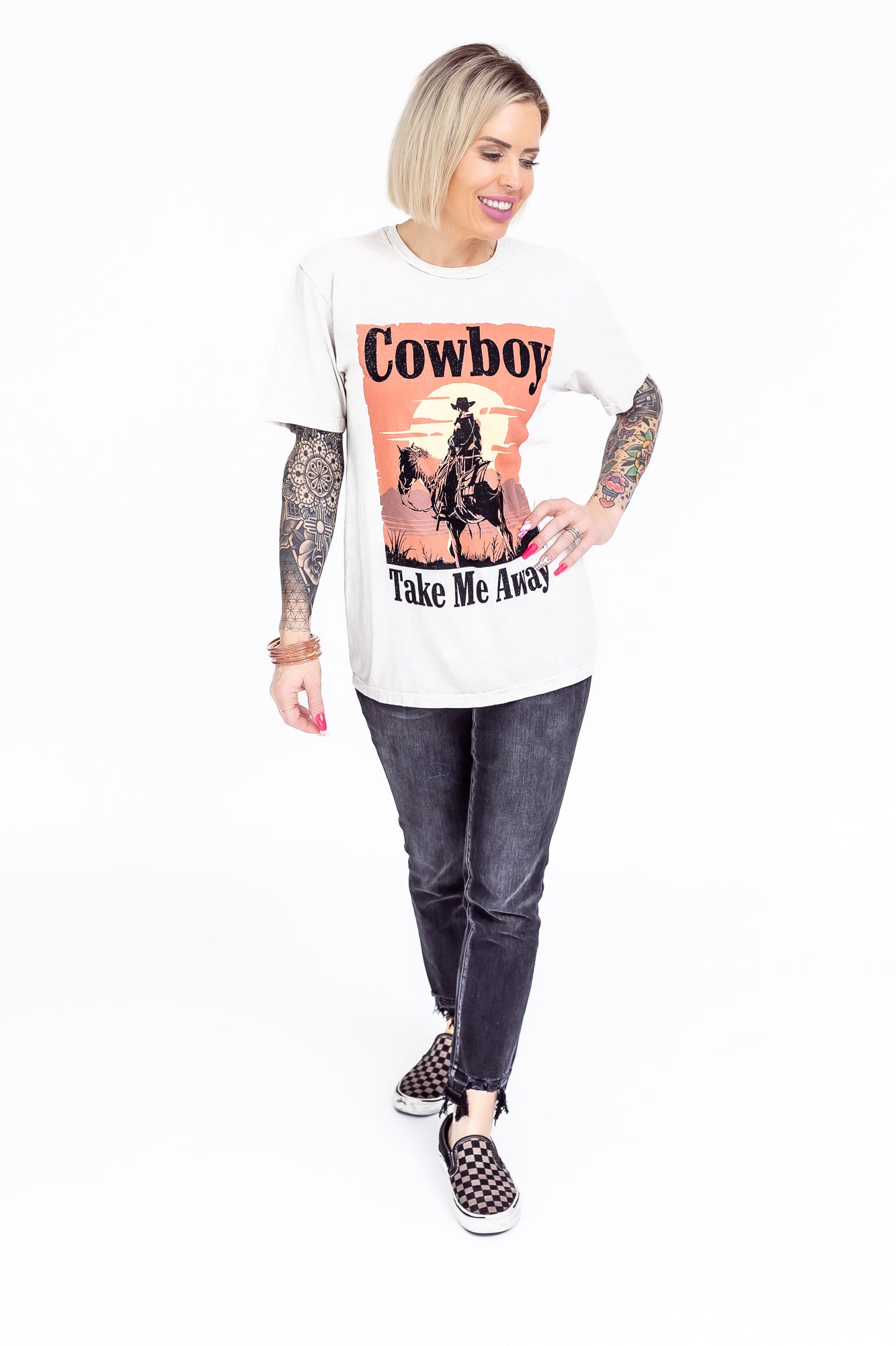 Take Me Away Graphic Tee- T120