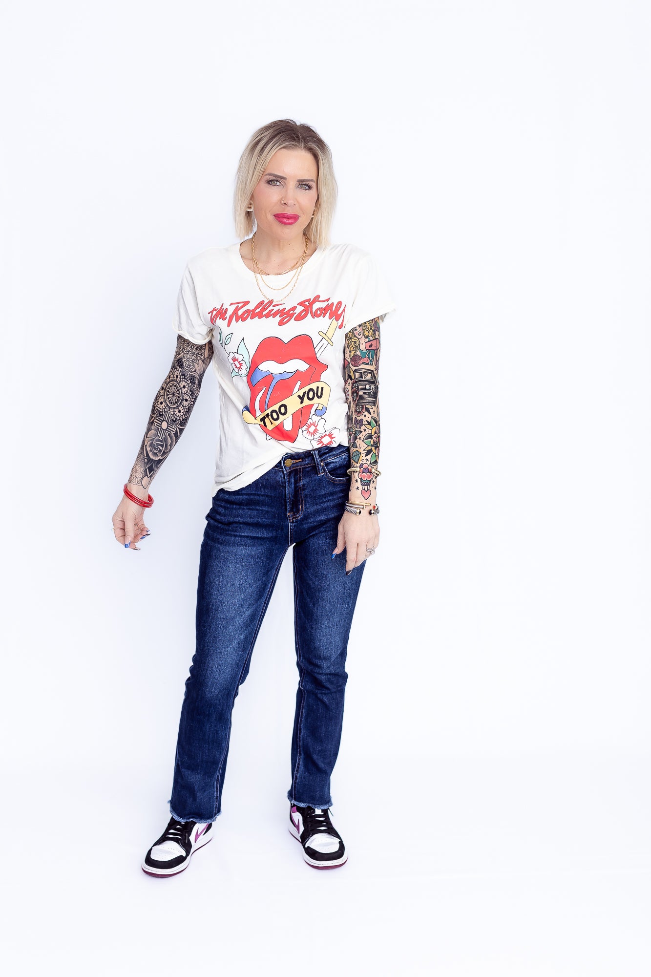 Rolling Stones Tattoo You Recycled Cotton Graphic Tee- T172