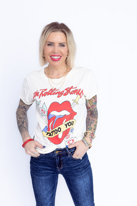 Rolling Stones Tattoo You Recycled Cotton Graphic Tee- T172