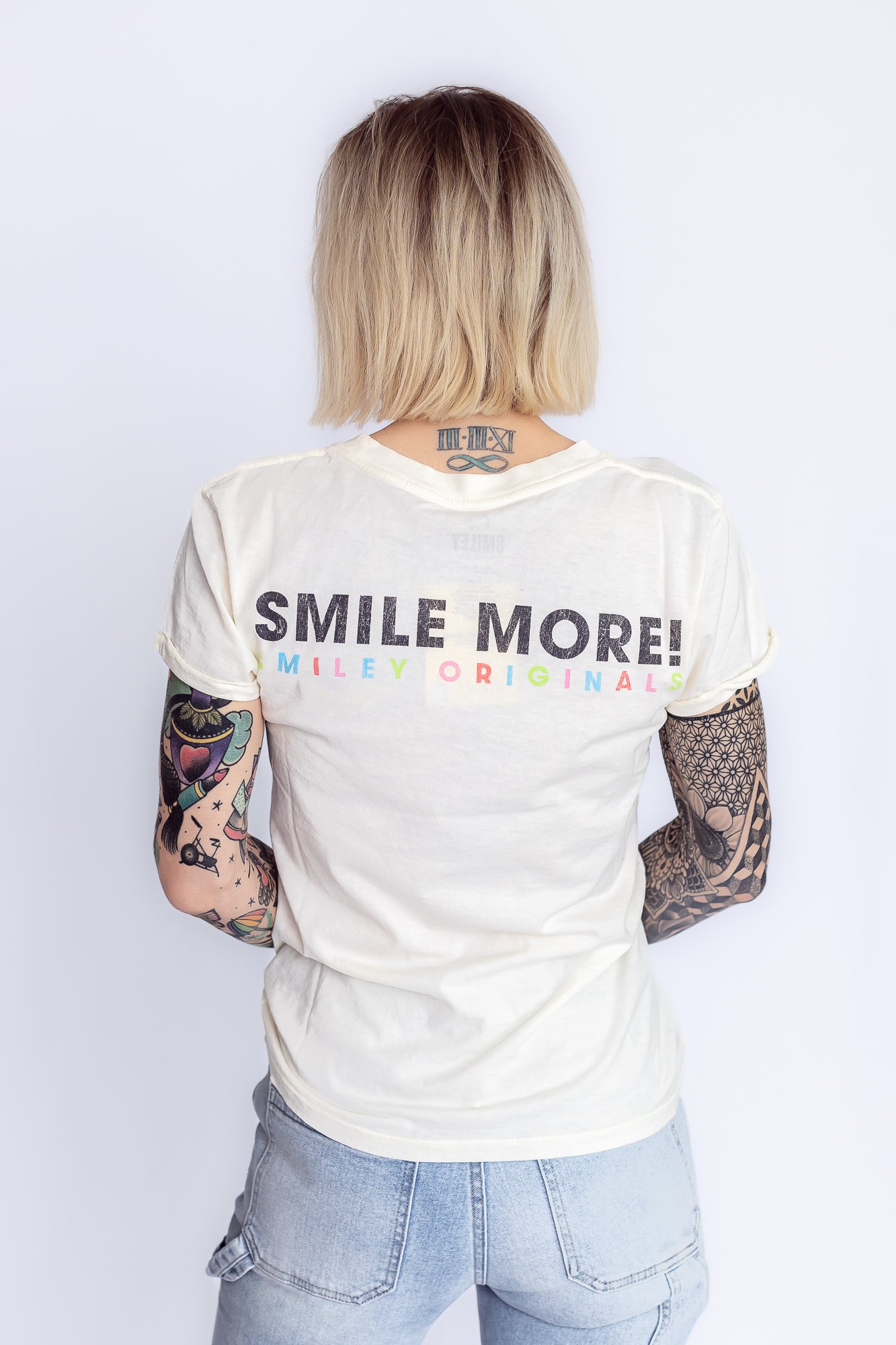 Smiley since 1972 Graphic Tee- T175