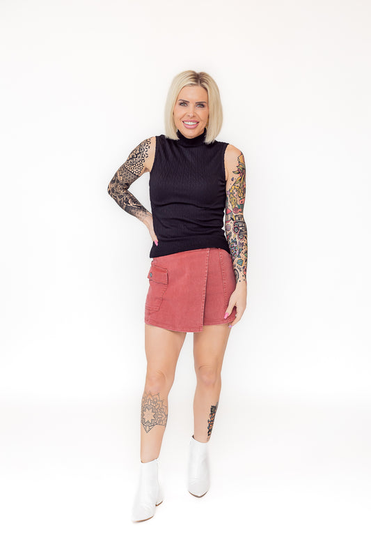 Autumn Haze Skort Rust - P13