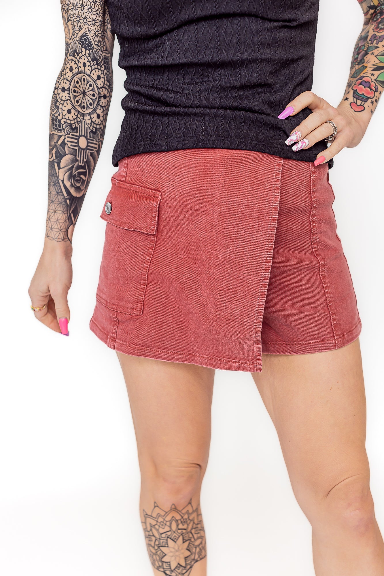 Autumn Haze Skort Rust - P13