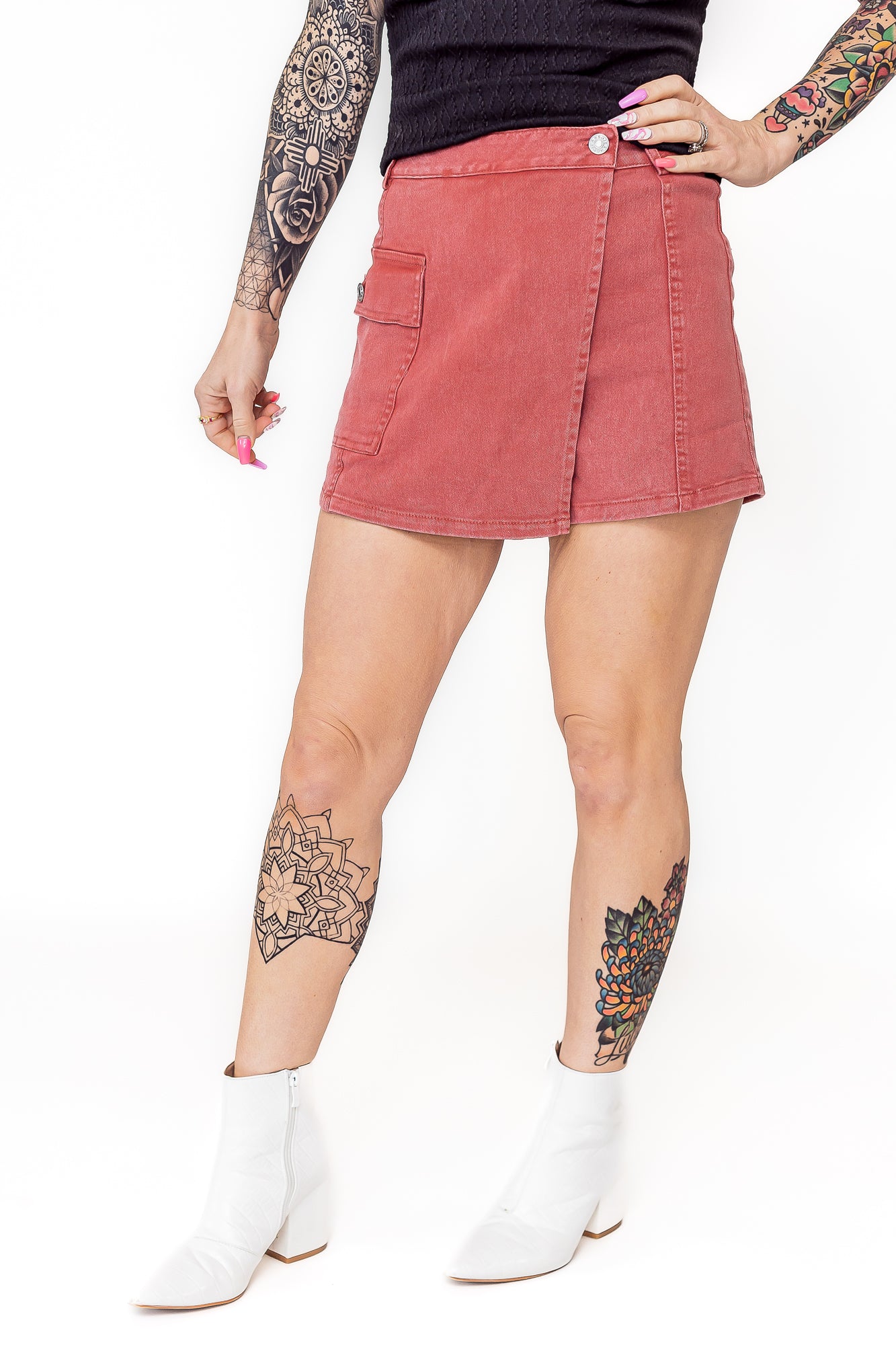 Autumn Haze Skort Rust - P13