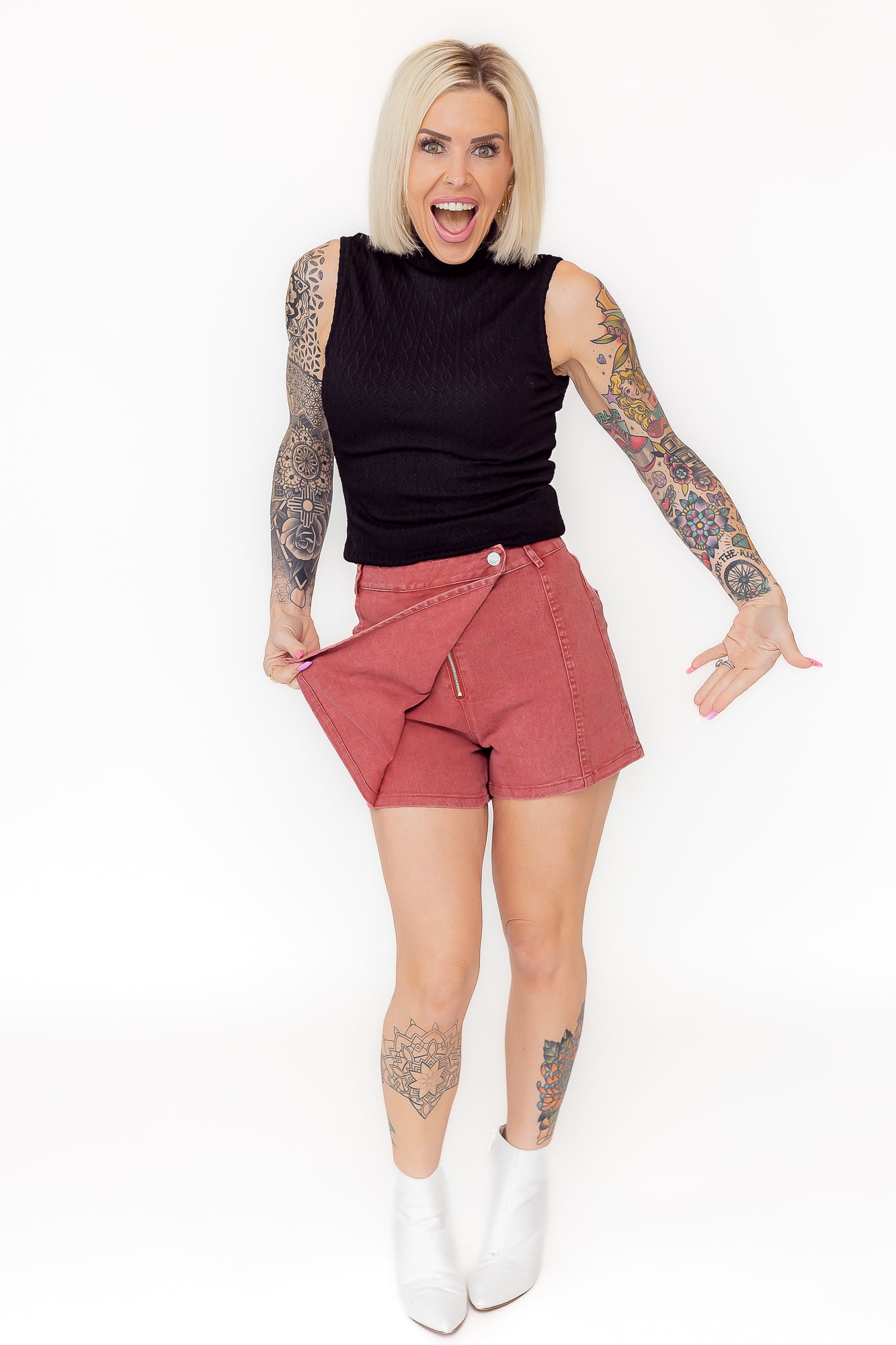 Autumn Haze Skort Rust - P13