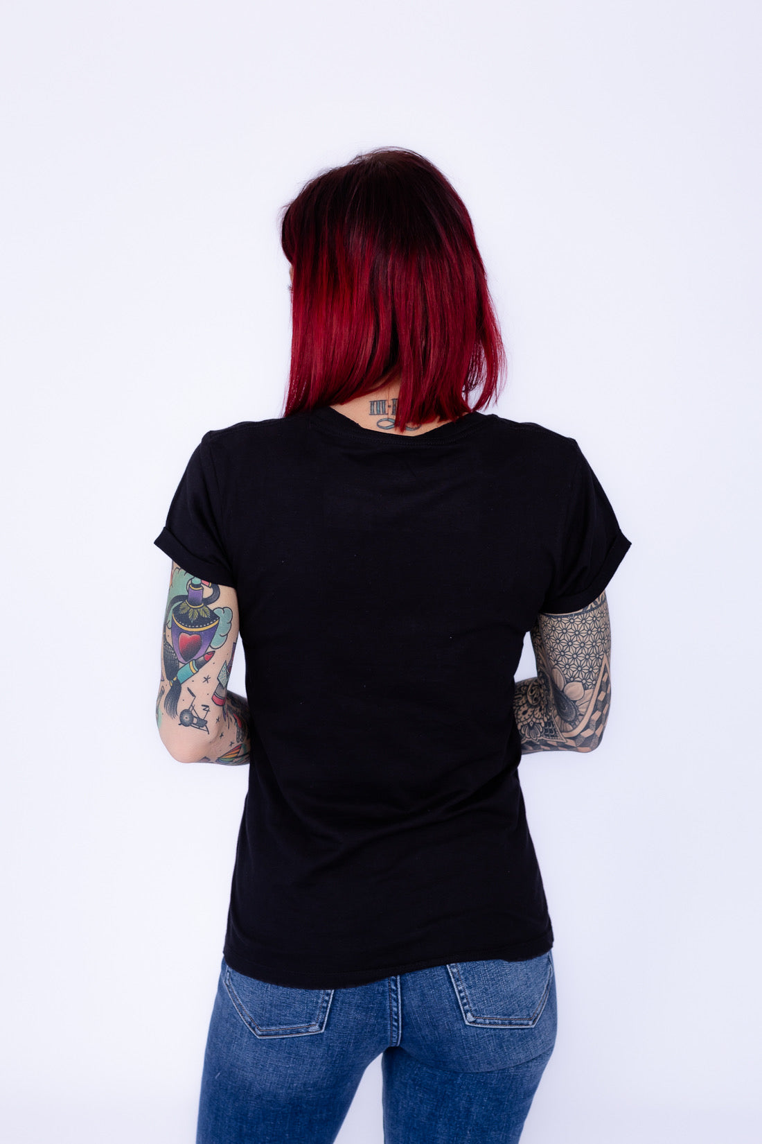 The Perfect Basic Black Tee