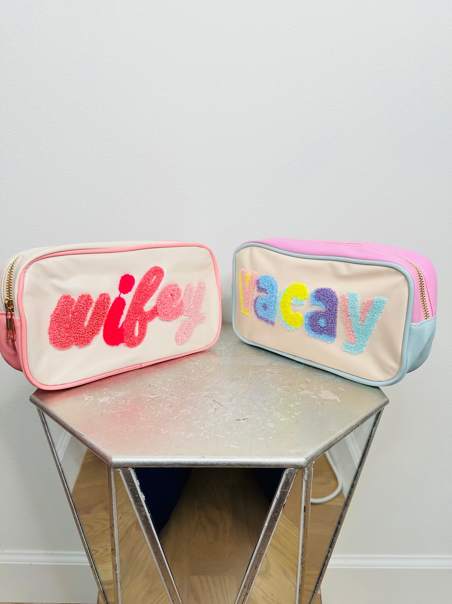 Makeup Travel Cosmetic bag Wifey or Vacay