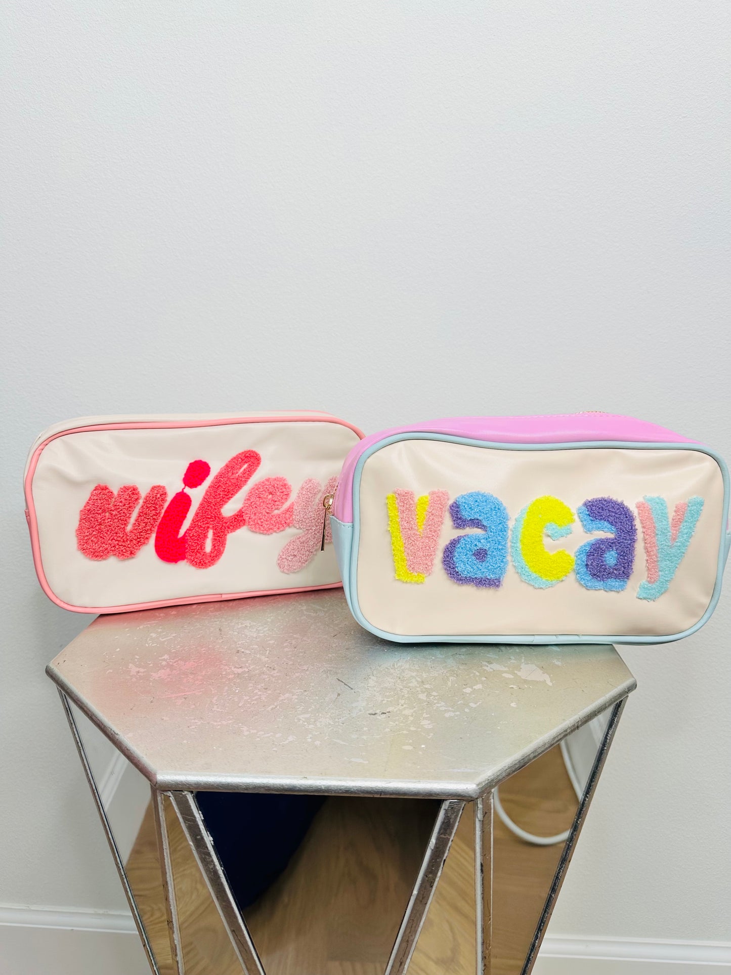 Makeup Travel Cosmetic bag Wifey or Vacay