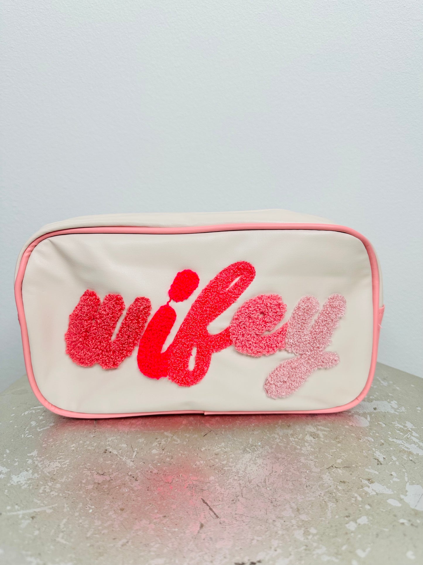 Makeup Travel Cosmetic bag Wifey or Vacay