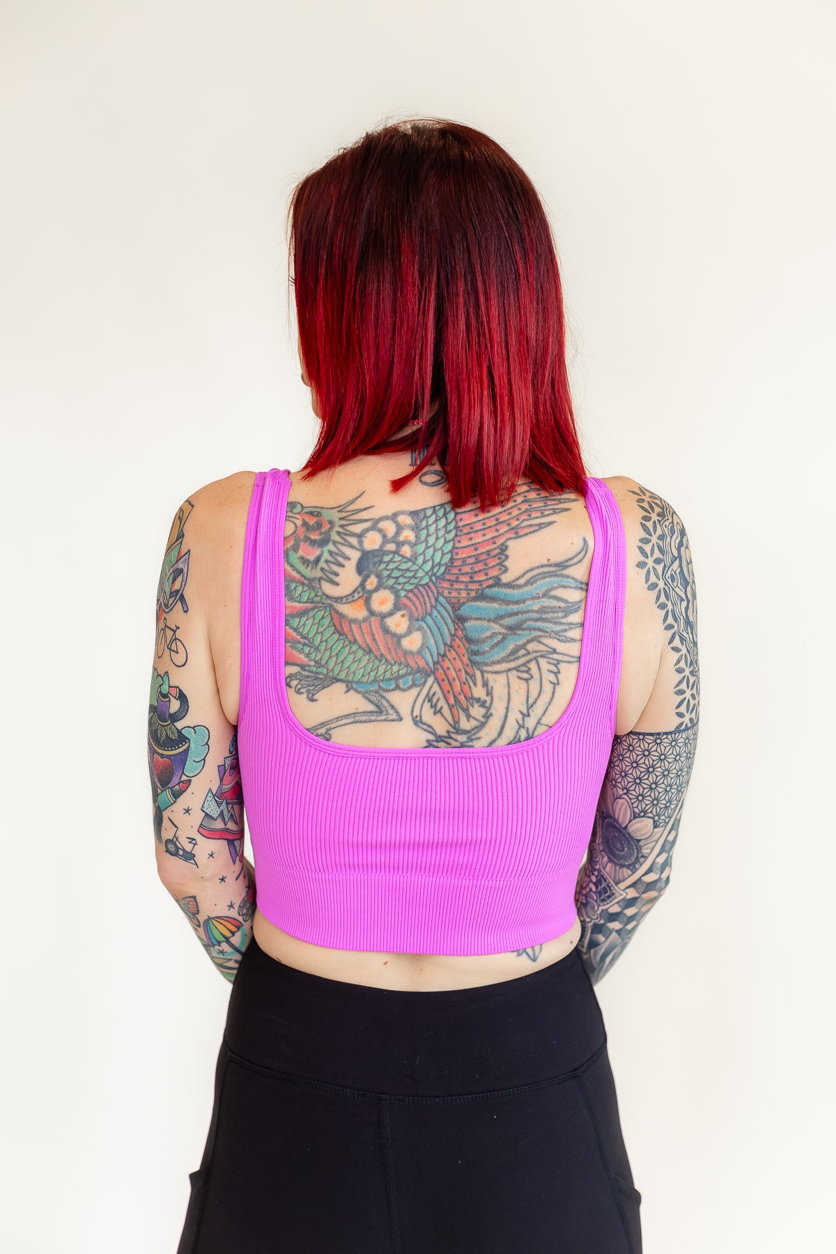 Everyday Brami / Crop Top Fuschia