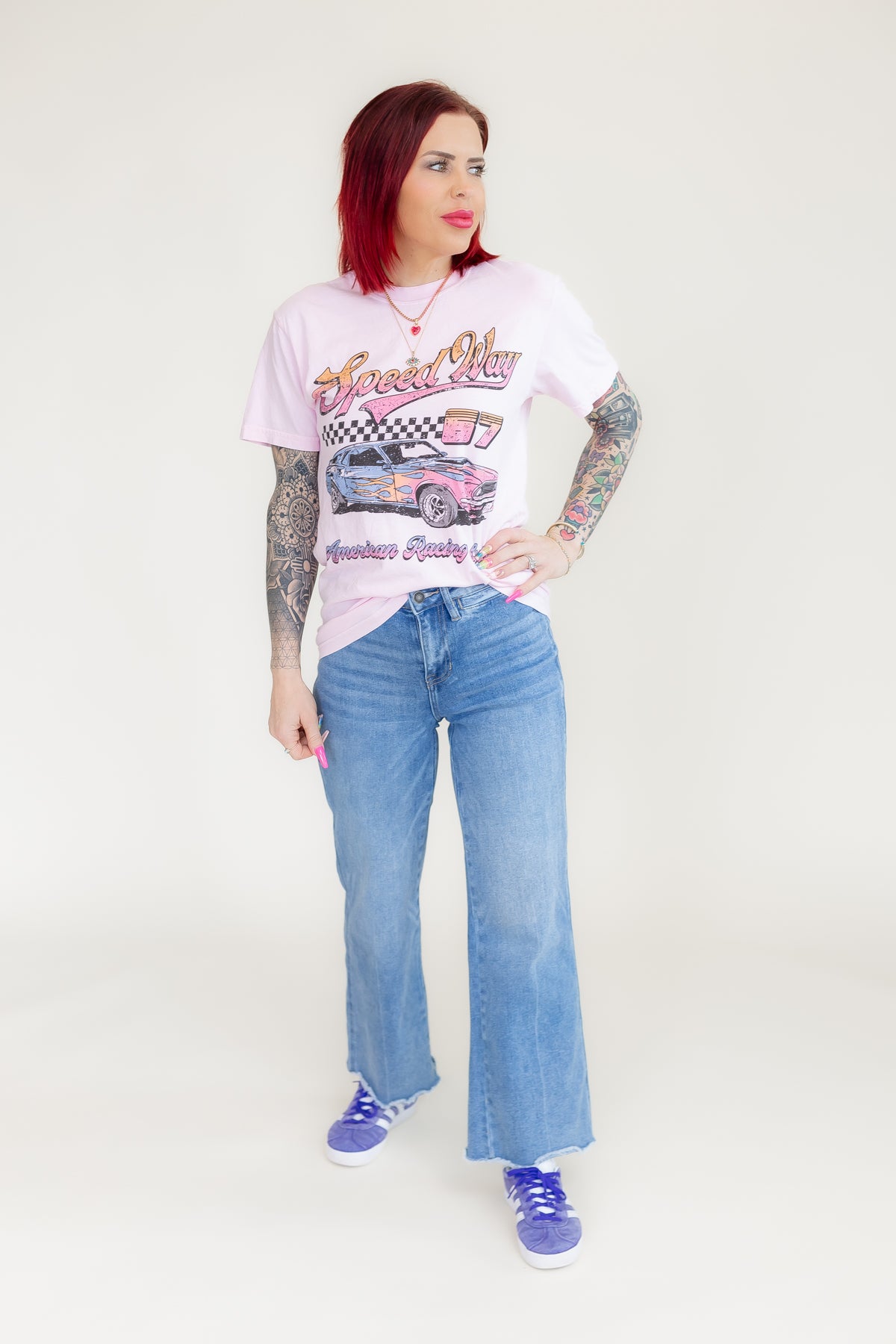 SpeedWay Comfort Colors Graphic Tee - T227