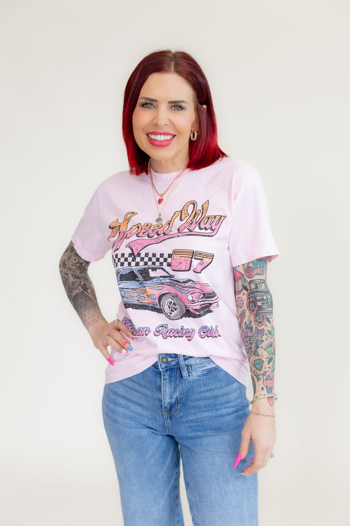 SpeedWay Comfort Colors Graphic Tee - T227