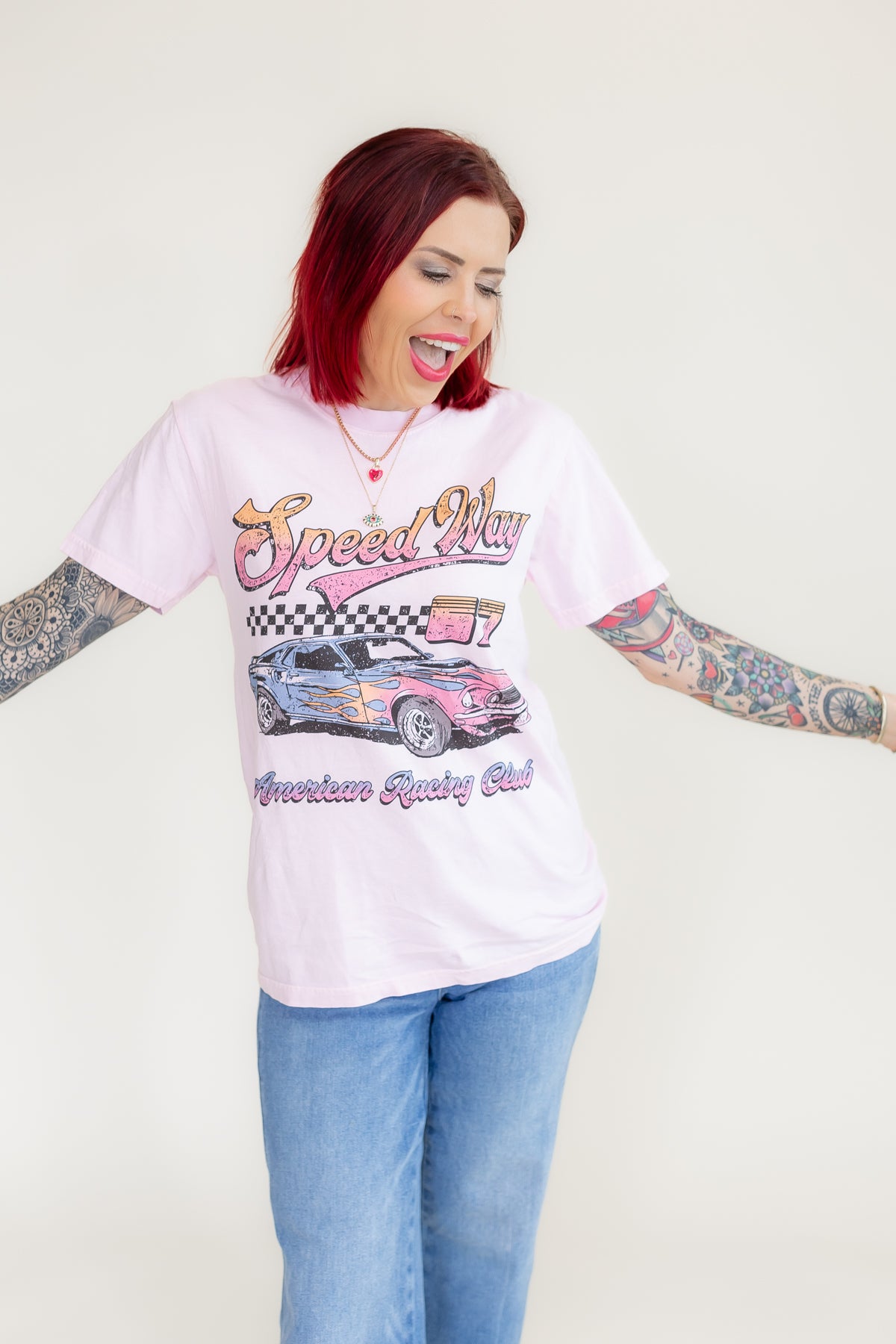 SpeedWay Comfort Colors Graphic Tee - T227