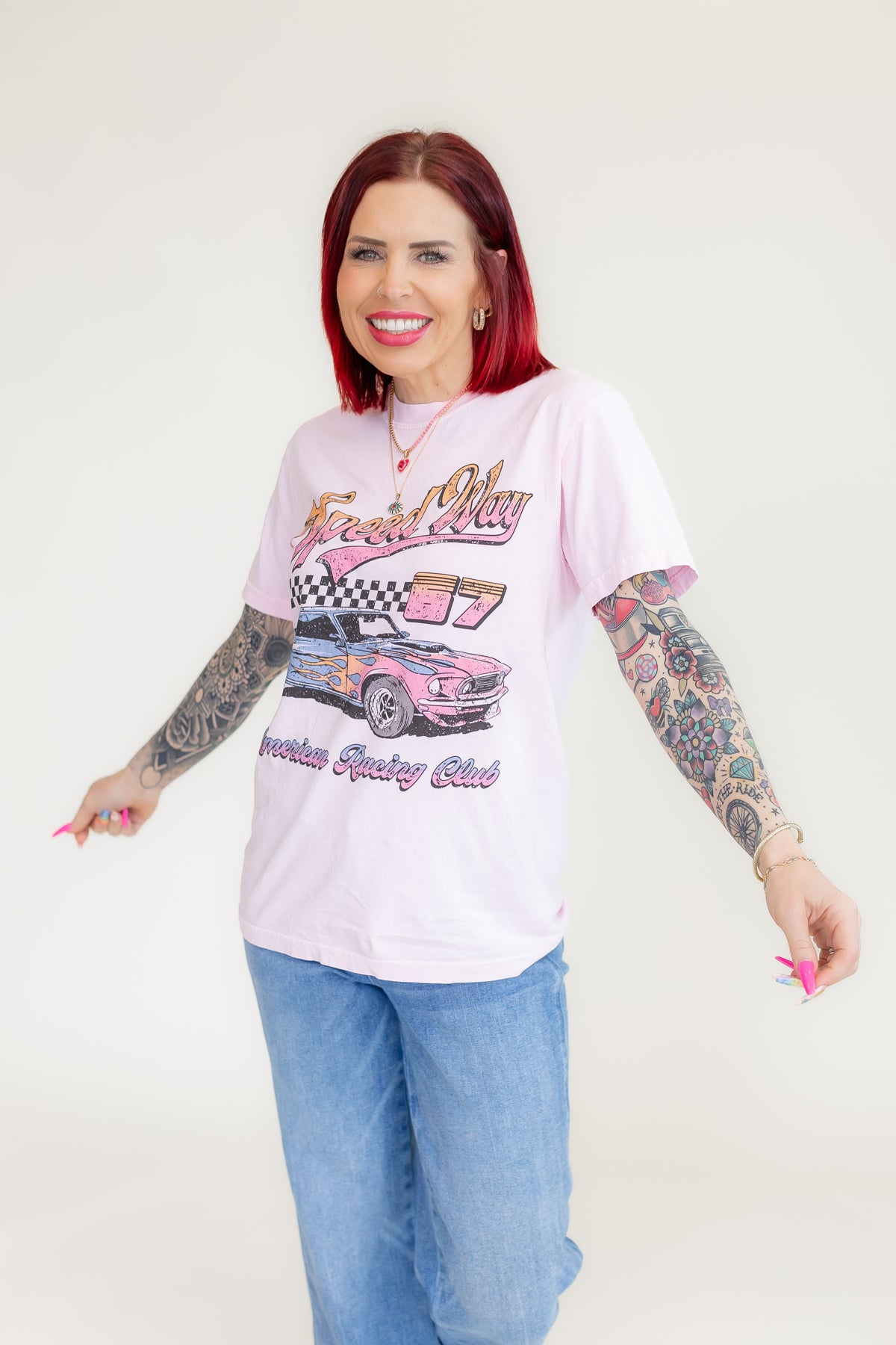 SpeedWay Comfort Colors Graphic Tee - T227