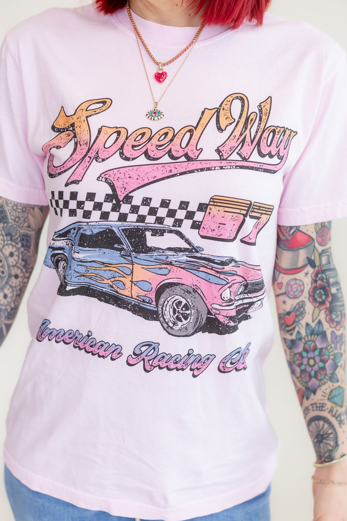 SpeedWay Comfort Colors Graphic Tee - T227