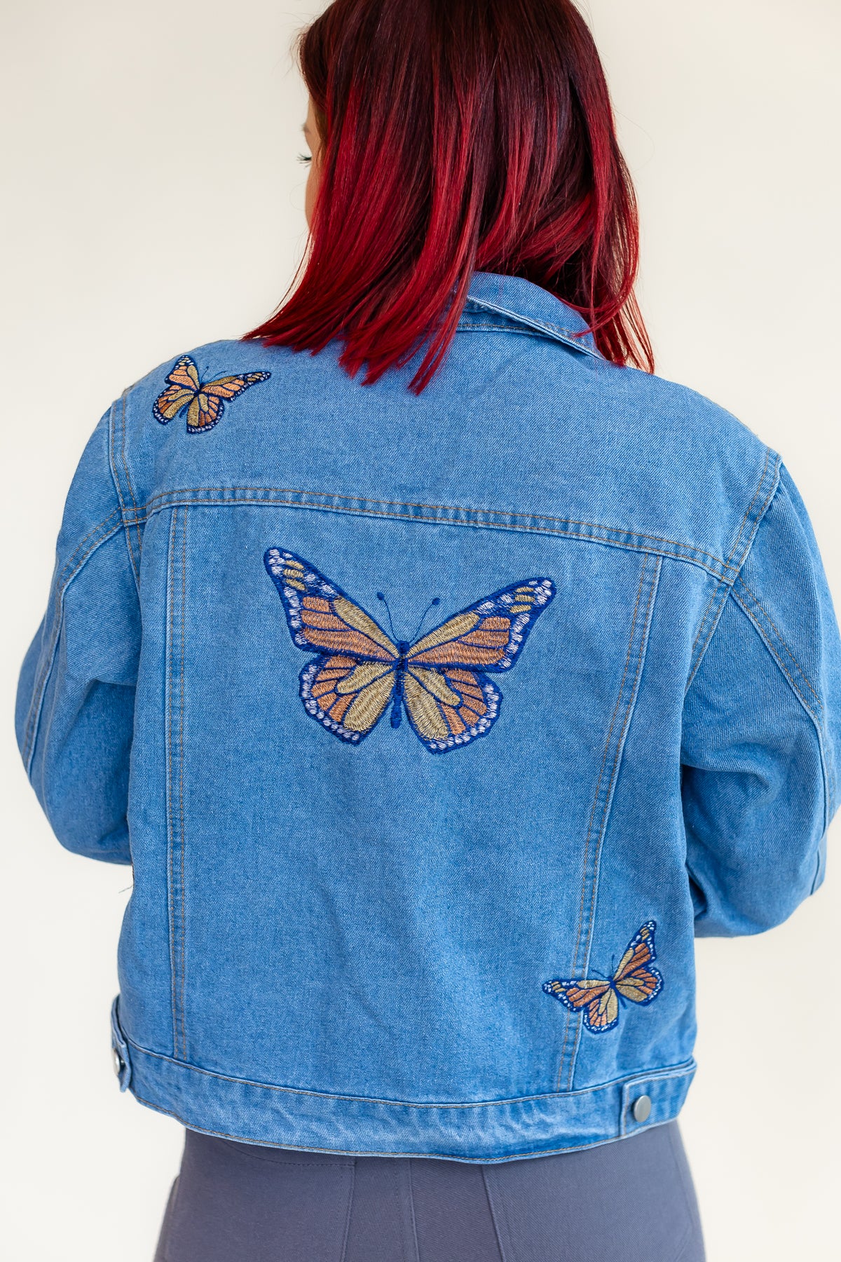 Butterfly Denim Jacket