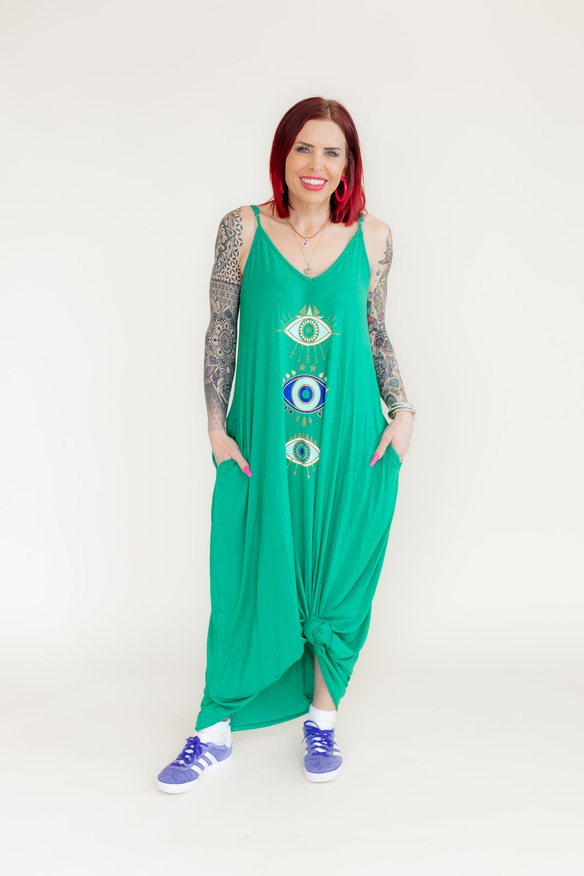 All Eyes On Me Maxi Dress - D13