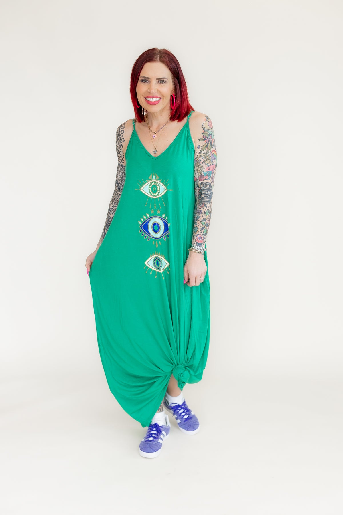 All Eyes On Me Maxi Dress - D13