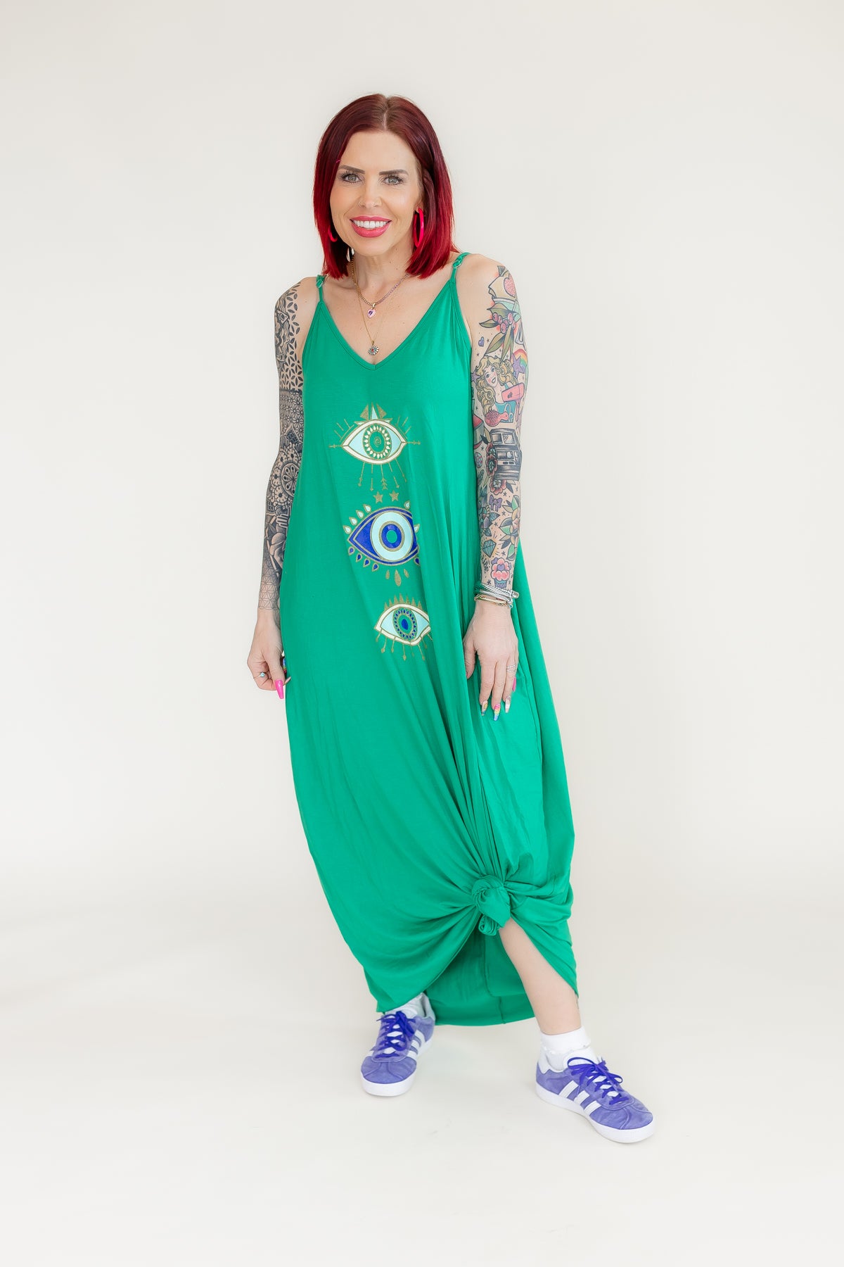 All Eyes On Me Maxi Dress - D13