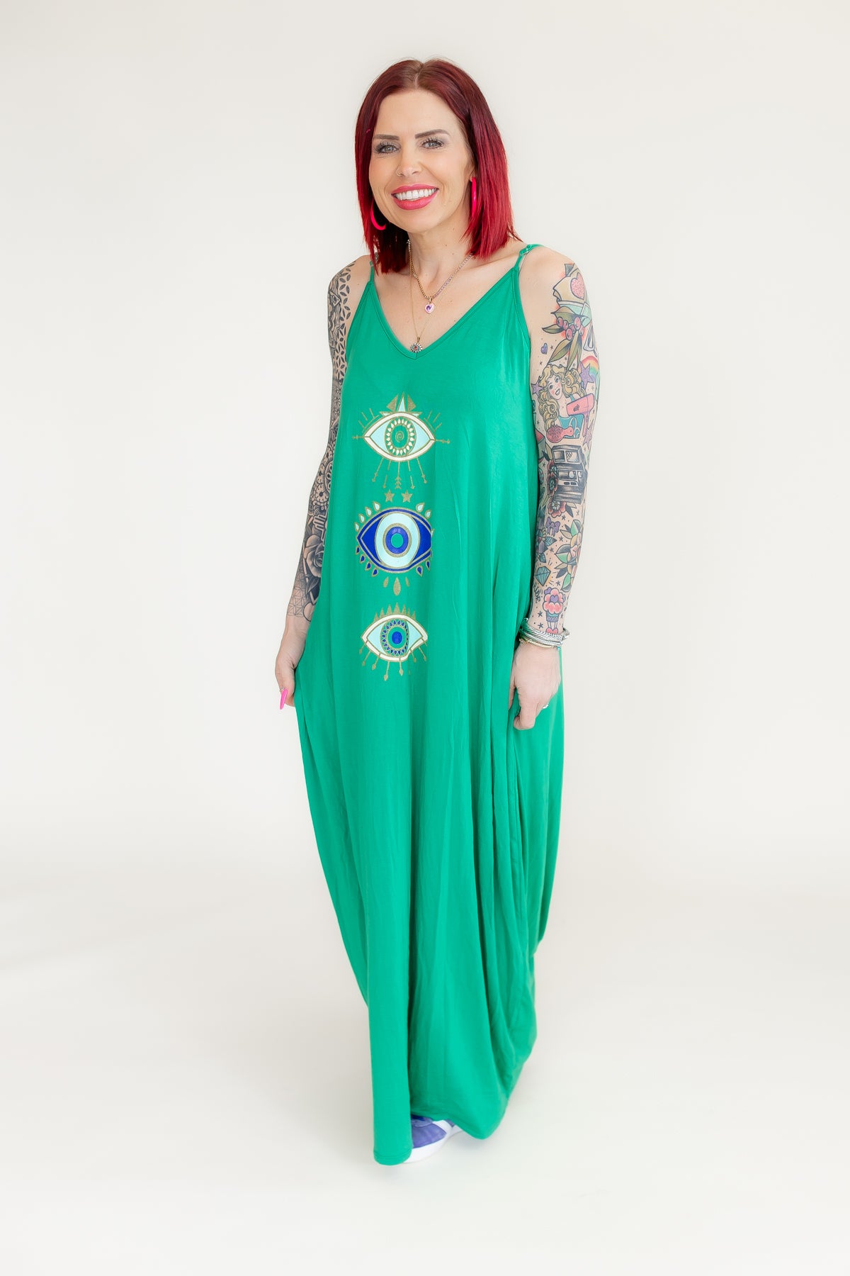 All Eyes On Me Maxi Dress - D13