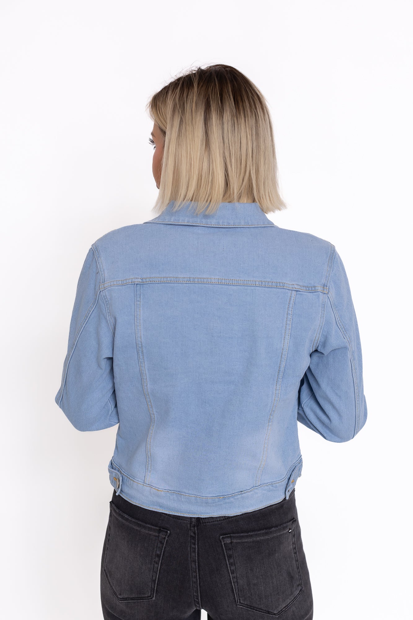 Denim Day Dream Light Wash Denim Jacket -J20