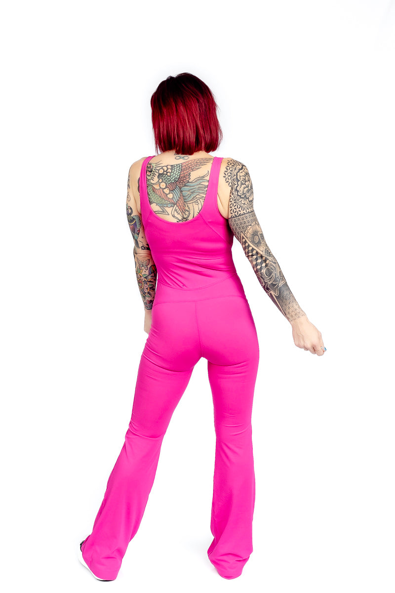 Glam Girl Sonic Pink Jumpsuit- R05