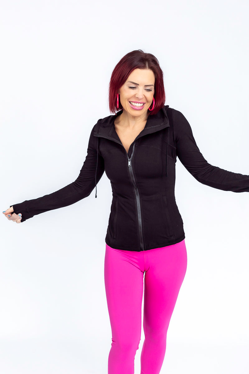 Get Up & Go Black Butter Jacket- J27