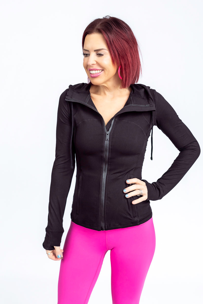 Get Up & Go Black Butter Jacket- J27