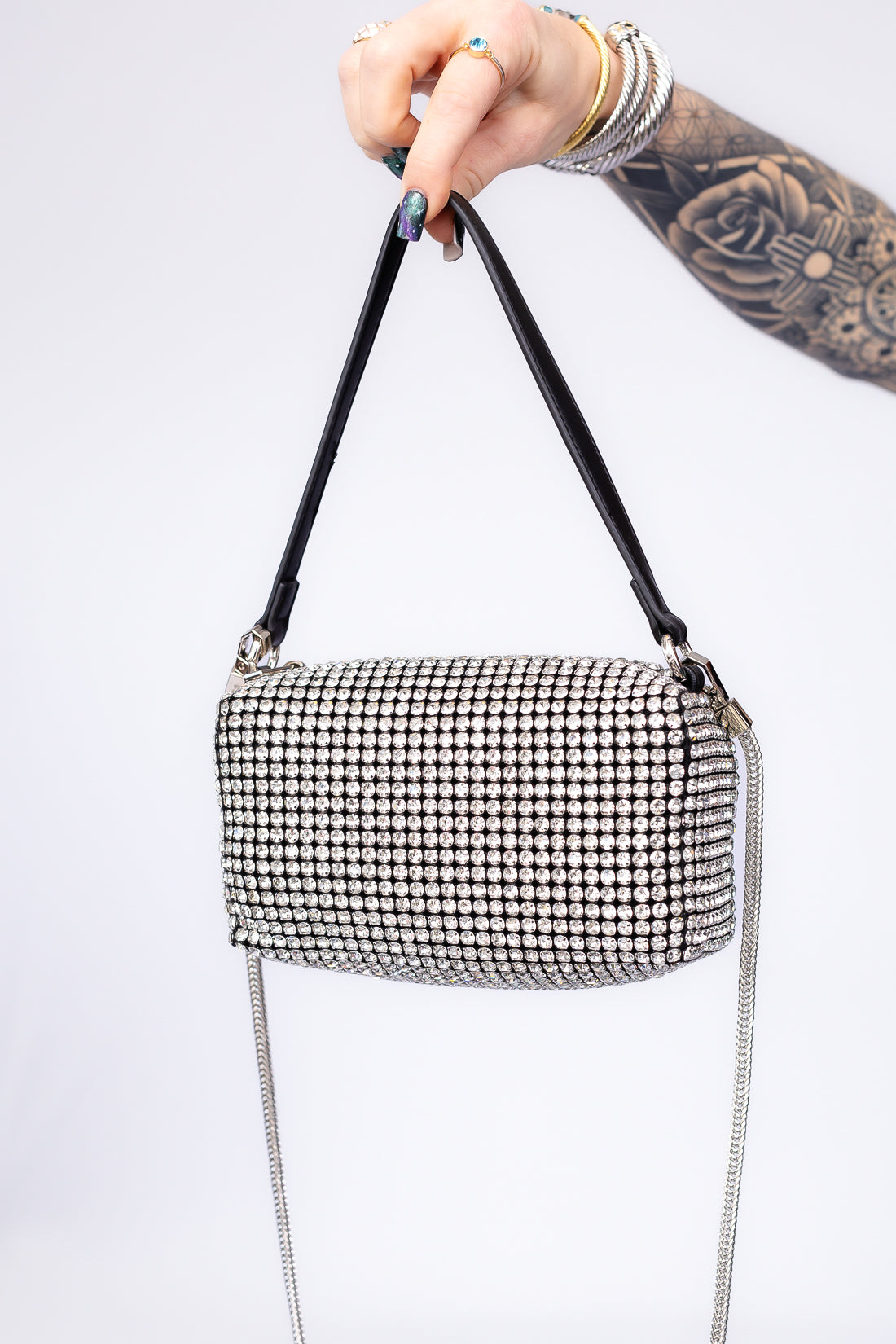 Blinged out Crossbody/Clutch Purse