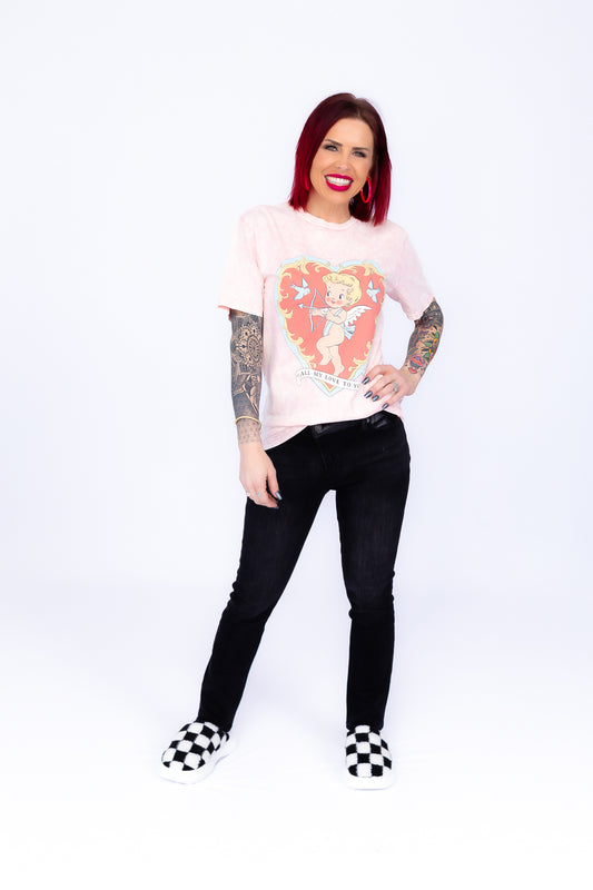 All My Love S-3XL Graphic Tee - T204