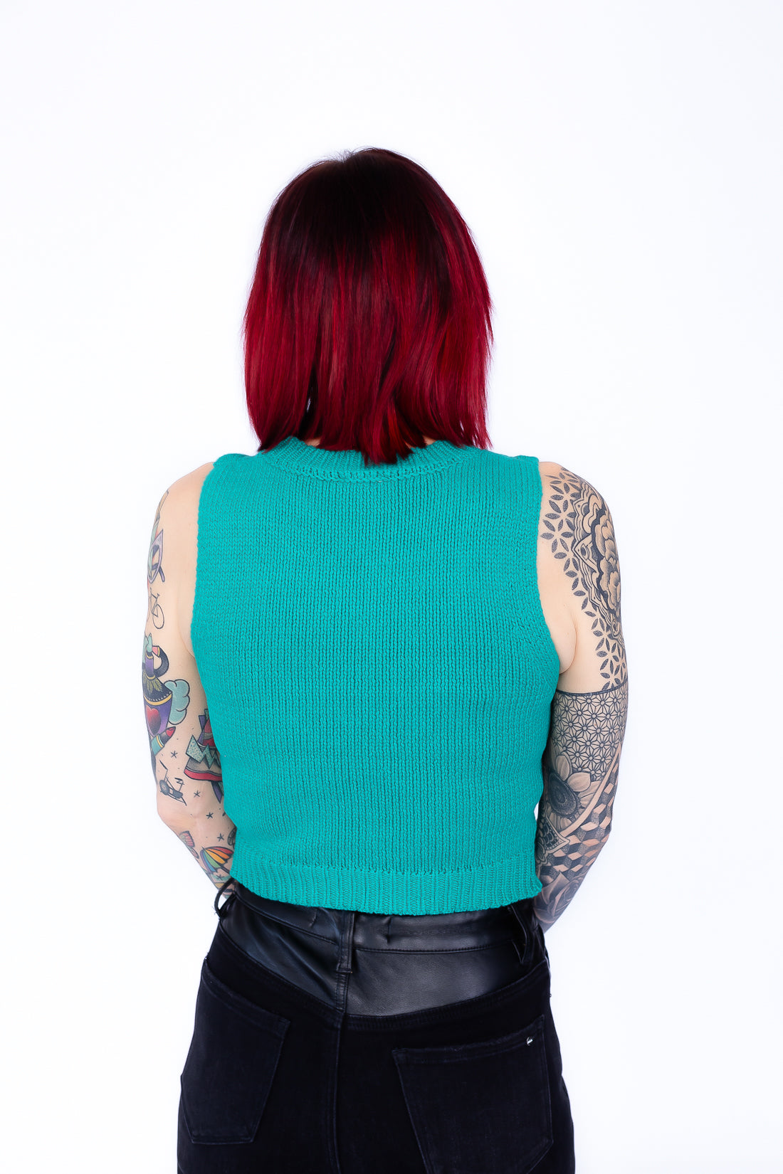 Babe Sweater Tank Pullover - T200