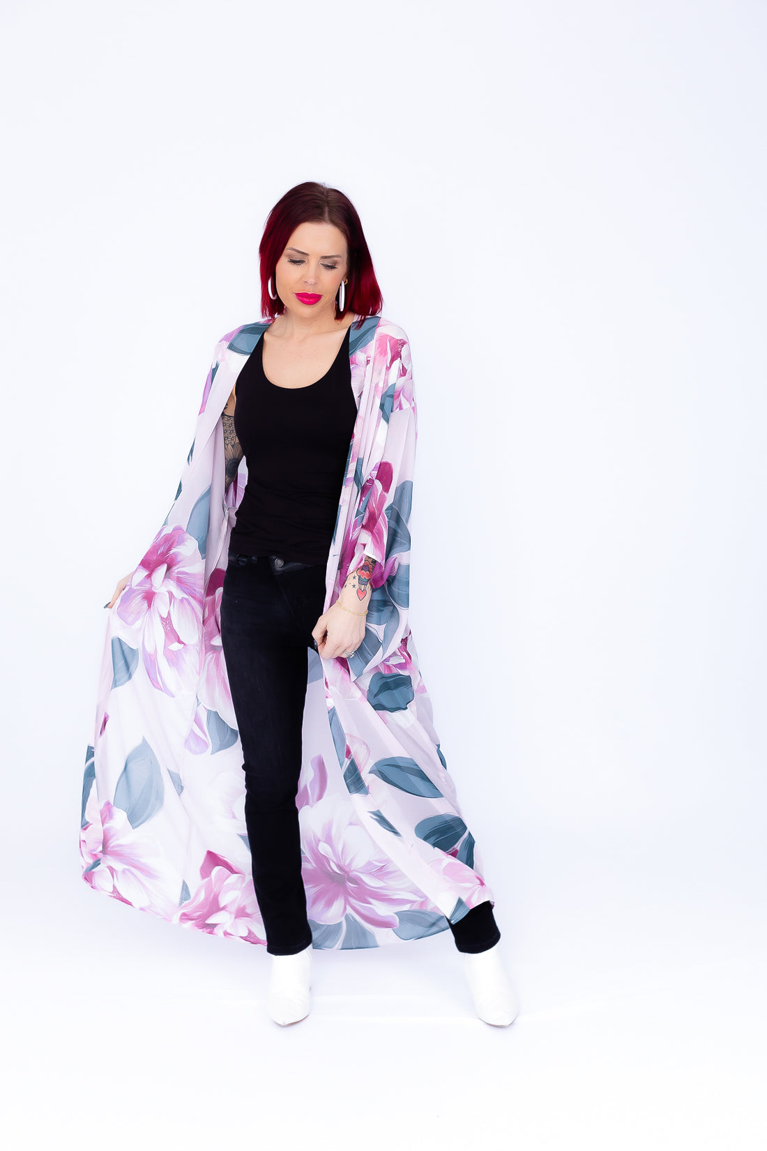 Floral Fusion KIMONO - O47