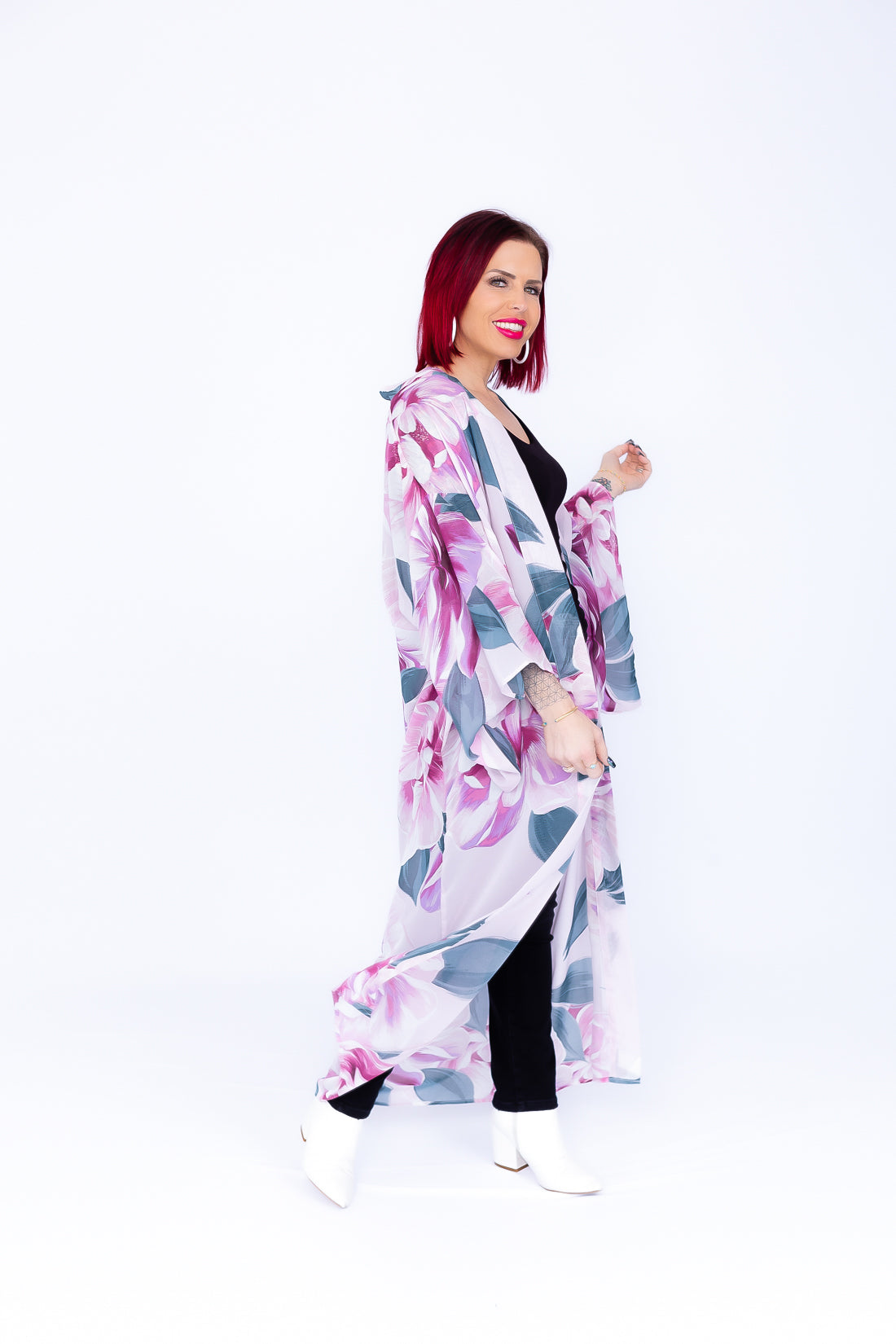 Floral Fusion KIMONO - O47